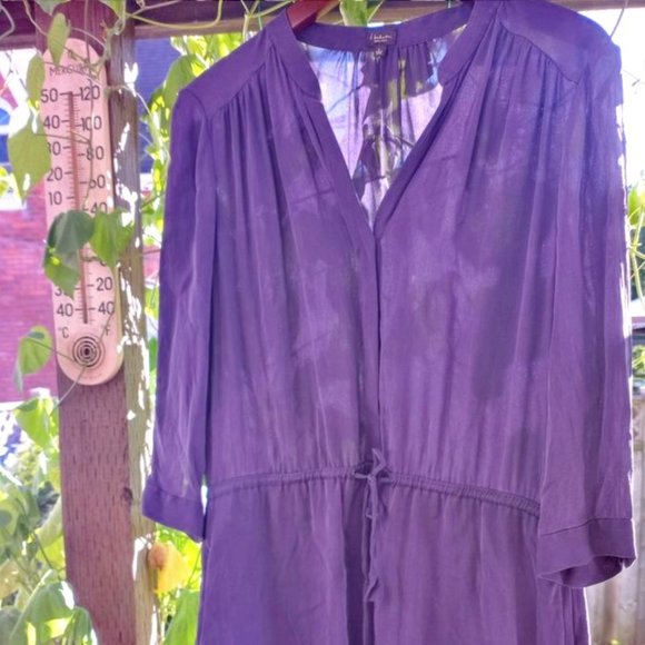 t. babaton 100% silk dress, size L, Aritzia - Picture 1 of 7